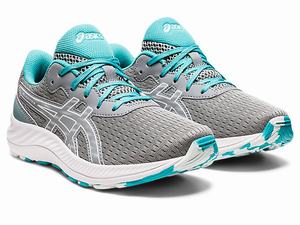 Skolske Topanky Asics Gel-excite 9 Grade Detske Biele | 63098-ESPD