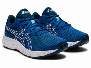 Skolske Topanky Asics Gel-excite 9 Grade Detske Biele | 70593-FYMG