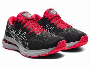 Skolske Topanky Asics Gel-kayano 28 Grade Detske Čierne Biele | 31264-RMEO