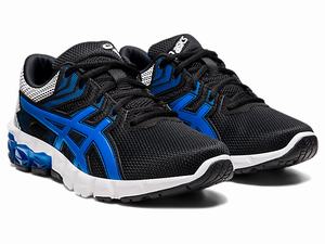 Skolske Topanky Asics Gel-quantum 90 2 Grade Detske Čierne Modre | 08497-BSEA