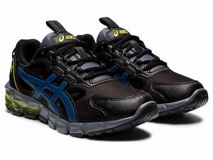 Skolske Topanky Asics Gel-quantum 90 3 Grade Detske Čierne | 71304-NCVA