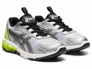 Skolske Topanky Asics Gel-quantum 90 3 Pre Detske Strieborne Čierne | 78921-FGBA