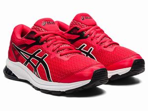 Skolske Topanky Asics Gt-1000 10 Grade Detske Červené Čierne | 59302-MNTQ