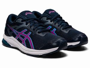 Skolske Topanky Asics Gt-1000 10 Grade Detske Modre Nachový | 90458-PGIO