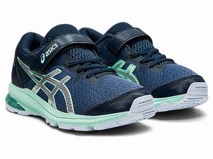 Skolske Topanky Asics Gt-1000 10 Pre Detske Modre Strieborne | 04153-QFNI