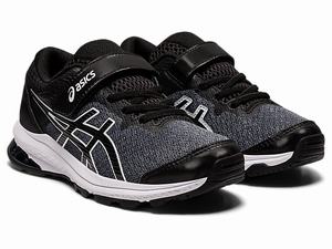 Skolske Topanky Asics Gt-1000 10 Pre Detske Čierne Biele | 42508-CNGQ