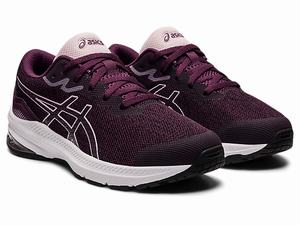 Skolske Topanky Asics Gt-1000 11 Grade Detske Tmavo Nachový Ruzove | 42095-YZNQ