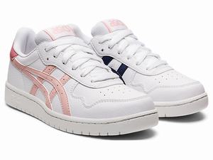 Skolske Topanky Asics Japan S Grade Detske Biele Koralove | 13250-ZVMH