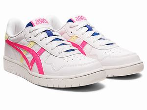 Skolske Topanky Asics Japan S Grade Detske Biele Ruzove | 14638-ANMS