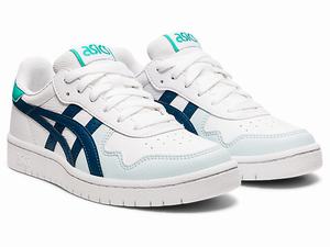 Skolske Topanky Asics Japan S Grade Detske Biele Modre | 79826-XJIW