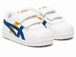 Skolske Topanky Asics Japan S Toddler Size Detske Biele Svetlo Indigo | 17682-OFMY