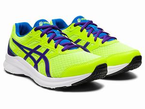 Skolske Topanky Asics Jolt 3 Grade Detske Zelene Nachový | 14953-XMSF