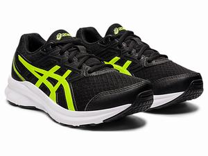 Skolske Topanky Asics Jolt 3 Grade Detske Čierne Zelene | 98504-OHMV