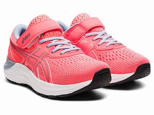 Skolske Topanky Asics Pre Excite 8 Pre Detske Koralove Strieborne | 01658-CZHI