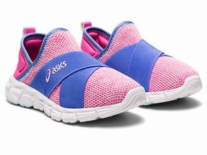 Skolske Topanky Asics Quantum Lyte Slip-on Pre Detske Modre | 23468-WHRV