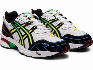 Tenisky Asics Gel-1090 Panske Biele Čierne | 18420-VERJ