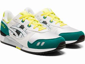 Tenisky Asics Gel-lyte Iii Panske Biele Žlté | 62847-XOTH