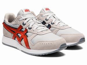 Tenisky Asics Lyte Klasické Panske Siva Červené | 43265-YIDC