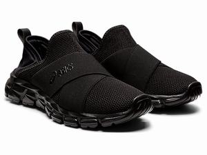 Tenisky Asics Quantum Lyte Slip-on Damske Čierne Čierne | 48309-VYCS