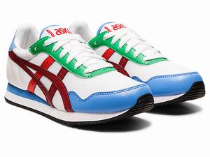 Tenisky Asics Tiger Runner Damske Biele Bordove | 95037-BEGN