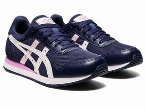 Tenisky Asics Tiger Runner Damske Námornícka Modrá Biele | 53764-OZST