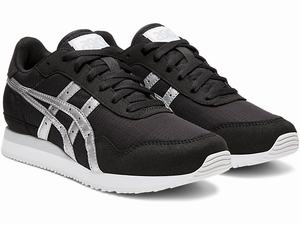 Tenisky Asics Tiger Runner Damske Čierne Strieborne | 72340-IFRJ