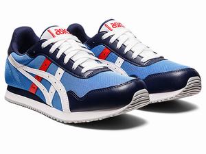 Tenisky Asics Tiger Runner Panske Modre Biele | 07619-HPWM