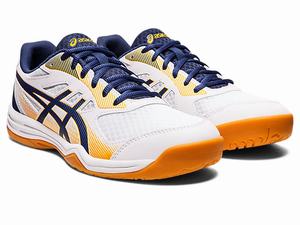 Tenisky Na Volejbal Asics Upcourt 5 Panske Biele Tmavo | 24109-PFGZ