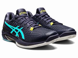 Tenisove Tenisky Asics Ahq Solution Speed Ff 2 Clay Standard Panske Indigo Mätové | 83612-HYCX