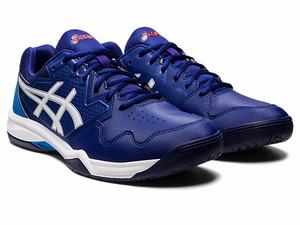 Tenisove Tenisky Asics Gel-dedicate 7 Panske Modre Biele | 02169-CQXR