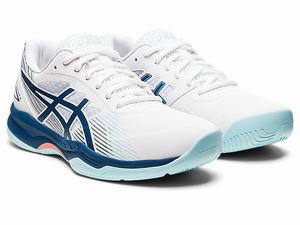 Tenisove Tenisky Asics Gel-game 8 Damske Biele Svetlo Indigo | 36519-GOMJ