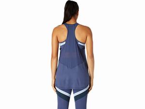 Tielko Asics Tank Damske Modre | 27349-XCRO