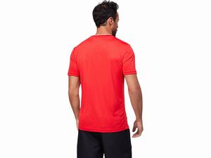 Topy Asics Court Grafika Kratke Sleeve Panske Červené | 90124-YLCD