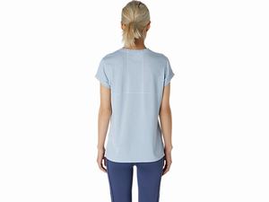 Topy Asics Dorai Kratke Sleeve Damske Biele | 70415-GSNP