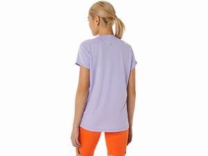 Topy Asics Fujitrail Logo Kratke Sleeve Damske Viacfarebný | 36842-CPHL