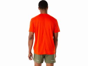 Topy Asics Fujitrail Logo Kratke Sleeve Panske Ruzove | 67942-BSCI