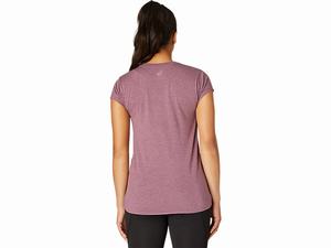 Topy Asics Heather Vneck Damske Nachový | 25879-LXGR