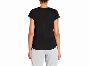 Topy Asics Kratke Sleeve Heather Damske Čierne | 63594-QSZY