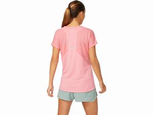 Topy Asics V-neck Kratke Sleeve Damske Koralove | 51347-RBZE