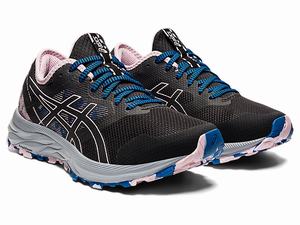 Trailove Bezecke Tenisky Asics Gel-excite Damske Čierne Ruzove | 87910-VHAE