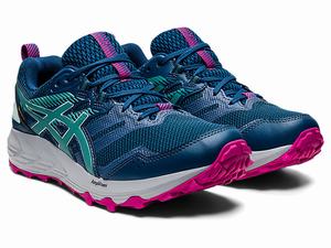 Trailove Bezecke Tenisky Asics Gel-sonoma 6 G-tx Damske Modre Olivovo Zelená | 95608-BOQK