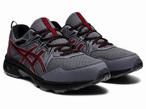 Trailove Bezecke Tenisky Asics Gel-venture 8 (4e) Panske Čierne | 18064-YOSL