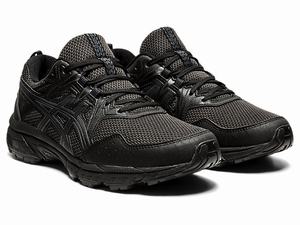 Trailove Bezecke Tenisky Asics Gel-venture 8 (D) Damske Čierne Čierne | 20163-FJVP