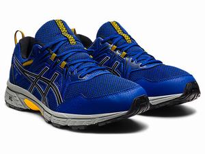 Trailove Bezecke Tenisky Asics Gel-venture 8 (4e) Panske Modre Čierne | 57142-QIAR