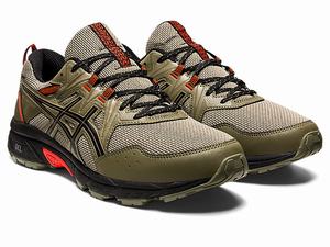 Trailove Bezecke Tenisky Asics Gel-venture 8 Panske Zelene Čierne | 62314-CWJU