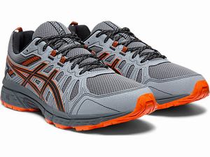 Trailove Bezecke Tenisky Asics Gel-venture 7 (4e) Panske Siva | 83106-DAHV