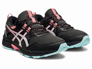 Trailove Bezecke Tenisky Asics Gel-venture 8 Damske Čierne Modre | 84359-DECF