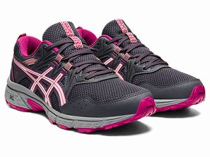 Trailove Bezecke Tenisky Asics Gel-venture 8 (D) Damske Siva Tyrkysové | 98051-QIMK