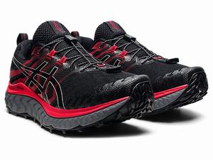 Trailove Bezecke Tenisky Asics Trabuco Max Panske Čierne Červené | 84791-DRSA