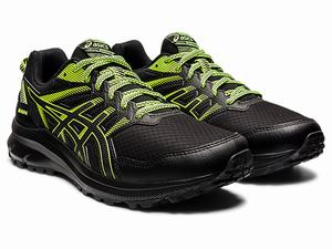 Trailove Bezecke Tenisky Asics Trailove Scout 2 Panske Čierne Zelene | 05387-FVSA